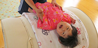 あおむけの場合